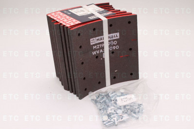 M2190900 К-кт накладок тормозных  пер. 410*175 STD