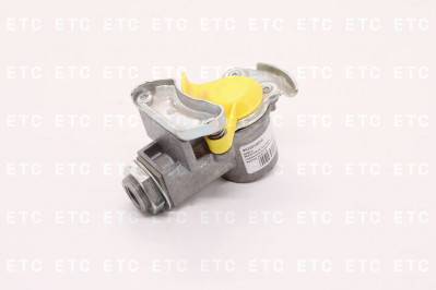 9522010010 Головка соединительная без клапана желтая М16х1,5